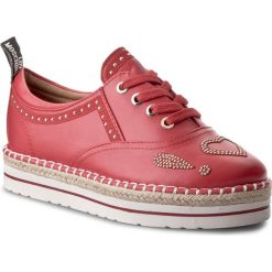 Espadryle LOVE MOSCHINO - JA10253G05JA0500 Rosso. Czerwone espadryle damskie Love Moschino, ze skóry ekologicznej. W wyprzedaży za 399.00 zł.