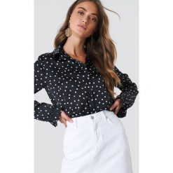 NA-KD Satynowa koszula - Black. Koszule damskie marki NA-KD. Za 121.95 zł.