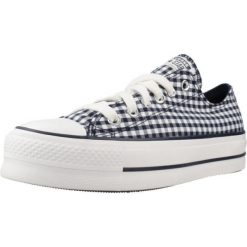 Tenisówki Converse Model Chuck Taylor All Star Lift Kolor Niebieski. Niebieskie trampki i tenisówki damskie Converse, bez wzorów, z tkaniny, retro, bez zapięcia. Za 590.00 zł.