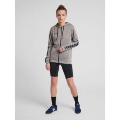 Bluza do piłki nożnej damska Hummel zip hml AUTHENTIC Poly. Szare bluzy damskie Hummel, xl, bez wzorów, z kapturem. W wyprzedaży za 172.00 zł.