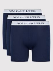 Polo Ralph Lauren Komplet bokserek 714830300035 Granatowy. Niebieskie bokserki męskie Polo Ralph Lauren, l, bez wzorów, z bawełny. Za 219.99 zł.