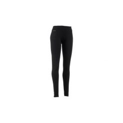Legginsy trekkingowe Techwool 190 damskie. Czarne legginsy damskie QUECHUA, z wełny. Za 129.99 zł.