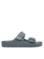 Birkenstock Klapki Arizona 1031352 Szary. Szare klapki damskie Birkenstock, bez wzorów, z syntetyku, bez obcasa. Za 229.99 zł.
