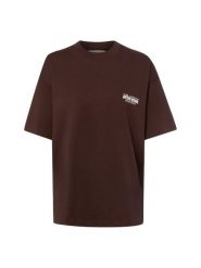 Another Cotton Lab Koszulka oversize Kobiety Bawełna brązowy, S. Brązowe t-shirty damskie Another Cotton Lab, s, bez wzorów, z bawełny, bez kołnierzyka. Za 229.95 zł.