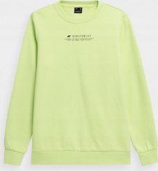 4f Bluza damska 4F soczysta zieleń H4Z22 BLD020 45S L. Zielone bluzy damskie 4f, l, bez wzorów, bez kaptura. Za 132.16 zł.