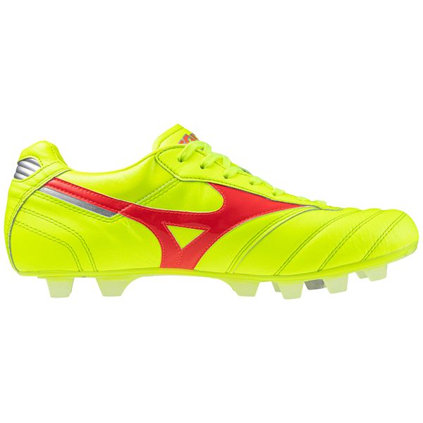 Buty piłkarskie Mizuno Morelia II Japan MD. Szare buty sportowe męskie Mizuno, bez zapięcia, do piłki nożnej. Za 1,049.00 zł.