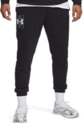 SPODNIE MĘSKIE DRESOWE DRESY UA 1390144-001 R.M. Spodnie sportowe męskie Under Armour, m, bez wzorów, z dresówki. Za 239.62 zł.