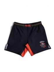 Spodenki do MMA męskie Manto Kozuchi. Brązowe szorty męskie Manto, m, z aplikacjami, z elastanu, klasyczne. Za 149.99 zł.