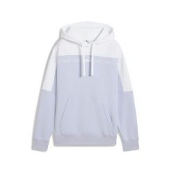 Damska bluza z kapturem Around the Block PUMA Cool Weather Blue. Niebieskie bluzy sportowe damskie Puma, bez wzorów, z dzianiny, z kapturem, do biegania. W wyprzedaży za 184.00 zł.