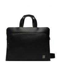 Calvin Klein Torba na laptopa Emblem Hw Commuter LV04D3290G Czarny. Czarne torby na laptopa męskie Calvin Klein, bez wzorów, ze skóry. Za 649.99 zł.