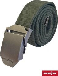 R.E.I.S. BELT-BOOM - Pasek do spodni - ciemnozielony - uni. Zielone paski damskie R.E.I.S., bez wzorów. Za 23.42 zł.