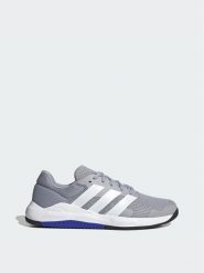 Adidas Buty na siłownię Dropset Base Training Shoes KJ9169 Szary. Szare buty sportowe męskie Adidas, z materiału, bez zapięcia, na fitness i siłownię. Za 239.99 zł.