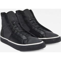 G-Star Raw - Trampki. Czarne trampki męskie G-Star Raw, z gumy. W wyprzedaży za 359.90 zł.