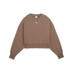 Puma Bluza Wardrobe Ess Over-Oversized Tr 62974893. Brązowe bluzy damskie Puma, s, bez wzorów, bez kaptura. Za 176.99 zł.