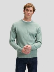 MESKI SWETER LEE CLEAN RAGLAN SWEATER DESERT SAGE 112376922. Swetry przez głowę męskie Lee, l, bez wzorów, bez kołnierzyka. Za 139.99 zł.