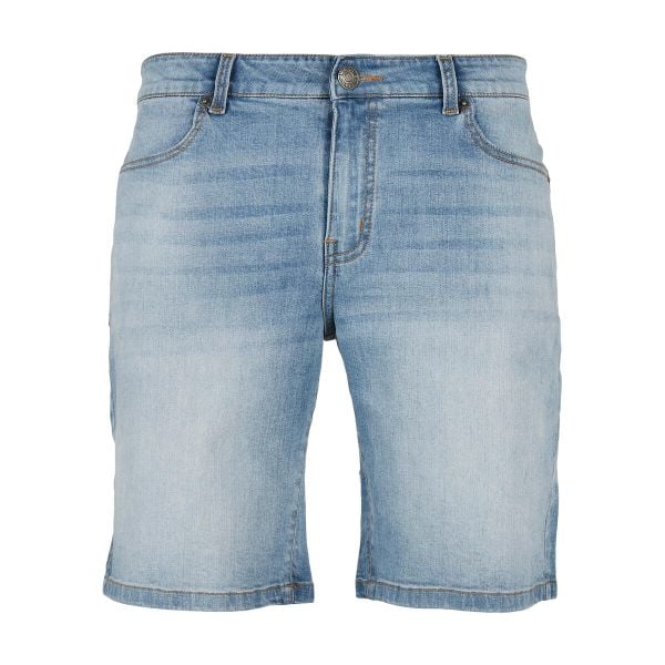 Spodenki dżinsowe Urban Classics. Czarne spodnie materiałowe męskie Urban Classics, m, bez wzorów, z denimu, eleganckie. Za 136.05 zł.