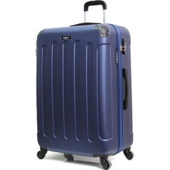 Walizka "Madrid" w kolorze granatowym - 45 x 35 x 20 cm. Walizki męskie BlueStar, z tworzywa sztucznego. W wyprzedaży za 108.95 zł.
