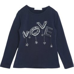 Granatowa Bluzka Take It. Niebieskie bluzki dla dziewczynek Born2be. Za 34.99 zł.