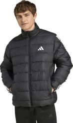 Kurtka męska Adidas Kurtka męska Essentials 3-Stripes czarna JM8416 S. Czarne kurtki męskie Adidas, m, bez wzorów, bez kaptura. Za 800.31 zł.