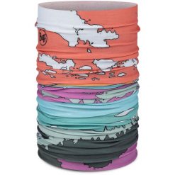 Bandana BUFF COOLNET UV® YOUTH PICTRO MULTI. Żółte szaliki męskie Buff, bez wzorów. Za 84.99 zł.