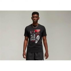 Koszulka sportowa męska Nike Air Jordan. Brązowe koszulki sportowe męskie Nike, m, bez wzorów, z bawełny, bez kołnierzyka, bez ramiączek. Za 324.00 zł.
