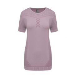 Koszulka multisportowa z krótkim rękawem damska X-Bionic X-Ential Lavender. Fioletowe t-shirty damskie X Bionic, bez wzorów, bez kołnierzyka. W wyprzedaży za 185.00 zł.