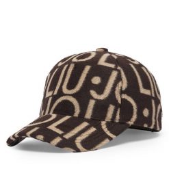 Czapka z daszkiem Liu Jo. Brązowe czapki i kapelusze damskie Liu Jo, bez wzorów. Za 199.99 zł.