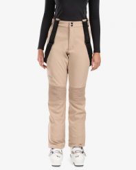 Damskie spodnie narciarskie typu softshell Kilpi DIONE-W. Brązowe spodnie snowboardowe damskie Kilpi, na zimę, m, bez wzorów, z materiału, narciarskie. Za 344.59 zł.