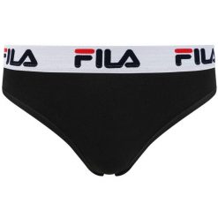 Damskie Slip Fila Elastyczne Czarny XL - Komfort i Elastyczność. Czarne figi damskie Fila, xl, bez wzorów, z bawełny. Za 126.99 zł.