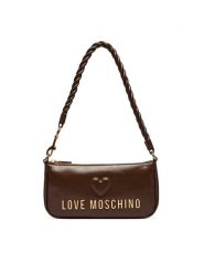 LOVE MOSCHINO Torebka JC4132PP1PL1130A Brązowy. Brązowe torebki do ręki damskie Love Moschino, bez wzorów, ze skóry, bez dodatków. Za 879.99 zł.