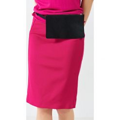 Simple - Spódnica. Różowe spódnice damskie marki Simple, z elastanu. W wyprzedaży za 239.90 zł.