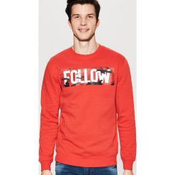 Bluza z nadrukiem - Czerwony. Czerwone bluzy damskie House, z nadrukiem. Za 79.99 zł.