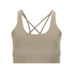 Biustonosz dla kobiet Athlecia Gaby V2. Brązowe obuwie sportowe damskie Athlecia, bez wzorów, na fitness i siłownię. Za 210.00 zł.