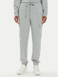 TWINSET Spodnie dresowe 242TP2491 Szary Regular Fit. Szare spodnie dresowe damskie Twinset, s, bez wzorów, z bawełny. Za 359.99 zł.