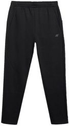 Spodnie dresowe 4F męskie czarne Treningowe S. Czarne spodnie sportowe męskie 4f, m, bez wzorów, z dresówki. Za 73.45 zł.