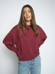MOS MOSH Bluza Kobiety czerwony, XS. Czerwone bluzy damskie Mos Mosh, xs, bez wzorów, z materiału, bez kaptura. Za 449.95 zł.