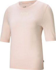 Puma Koszulka damska Puma Modern Basics Tee Cloud różowa 585929 27. Czerwone t-shirty damskie Puma, bez wzorów, bez kołnierzyka. Za 62.13 zł.