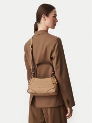 LOVE MOSCHINO Torebka JC4098PP1PLT1105 Beżowy. Brązowe torebki do ręki damskie Love Moschino, bez wzorów, ze skóry, bez dodatków. Za 949.99 zł.