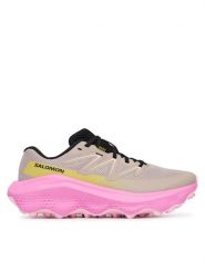 Salomon Buty do biegania Ultra Flow 2 W L47883800 Beżowy. Brązowe obuwie sportowe damskie Salomon, bez wzorów, z materiału, do biegania. Za 458.99 zł.