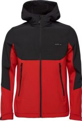 Męska kurtka softshell Loap Lucas czerwona. Czarne kurtki męskie LOOP, m, bez wzorów, z elastanu, klasyczne, z kapturem. Za 219.89 zł.