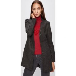 Vero Moda - Płaszcz. Szare kurtki damskie Vero Moda, l, bez wzorów, z materiału, bez kaptura. W wyprzedaży za 119.90 zł.