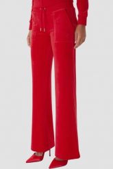JUICY COUTURE Czerwone spodnie dresowe damskie Layla Low Rise Pocket, Rozmiar XS. Czerwone spodnie dresowe damskie Juicy Couture, s, bez wzorów, z dresówki. W wyprzedaży za 200.99 zł.