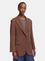 Weekend Max Mara Marynarka Asta 2625046031 Brązowy Regular Fit. Brązowe żakiety damskie Weekend Max Mara, bez wzorów, z wełny. Za 1,834.00 zł.