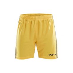 Szorty damskie Craft pro control. Żółte obuwie sportowe damskie Craft, bez wzorów, z materiału, na fitness i siłownię. Za 171.00 zł.