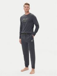 Cristiano Ronaldo CR7 Piżama 8730-42 Szary Regular Fit. Szare piżamy męskie Cristiano Ronaldo CR7, l, bez wzorów, z bawełny, bez ramiączek. Za 249.99 zł.