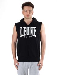 Bluza z kaptur na co dzień na siłownię. Białe bluzy męskie LEONE 1947 APPAREL, m, bez wzorów, z kapturem, na fitness i siłownię. Za 279.00 zł.