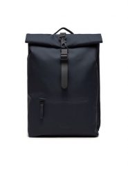 Rains Plecak Rolltop Rucksack W3 13320 Granatowy. Niebieskie plecaki damskie Rains, bez wzorów, z materiału. Za 359.99 zł.