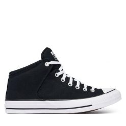 Trampki Converse. Czarne trampki męskie Converse, bez wzorów, retro, bez zapięcia. Za 329.99 zł.