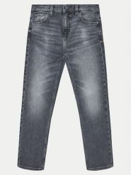 Guess Jeansy L5RA04 D52J0 Szary Regular Fit. Szare jeansy dla chłopców Guess, z bawełny. Za 149.99 zł.