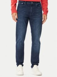 Tommy Hilfiger Jeansy Bleecker MW0MW43161 Granatowy Slim Fit. Niebieskie jeansy męskie Tommy Hilfiger. Za 489.99 zł.
